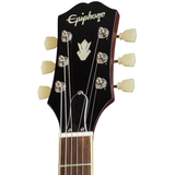 Epiphone ES-335 Figured Semi-Hollow Body Electric Guitar - Raspberry Burnt Tea