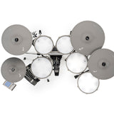 EFNOTE 3X 6-Piece Electronic Drum Kit With Cymbal Pads - Black Oak-ish