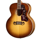 Gibson Custom Shop SJ-200 Elegant Koa Acoustic Electric Guitar - Honey Burst