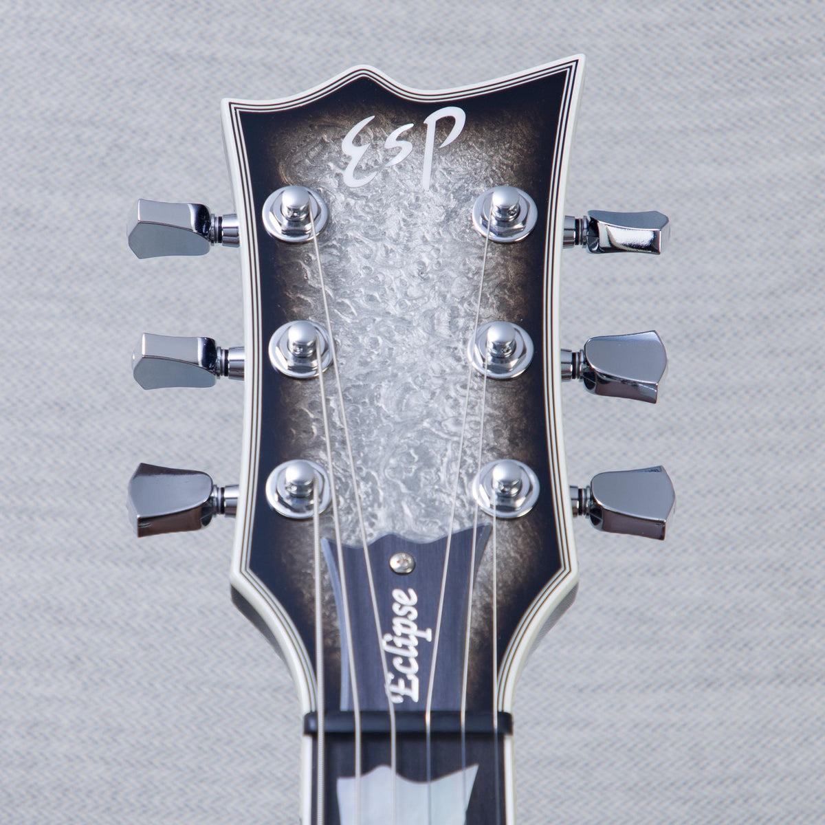 ESP Original Eclipse CTM Electric Guitar - Silver Liquid Metal Burst - #E5720262
