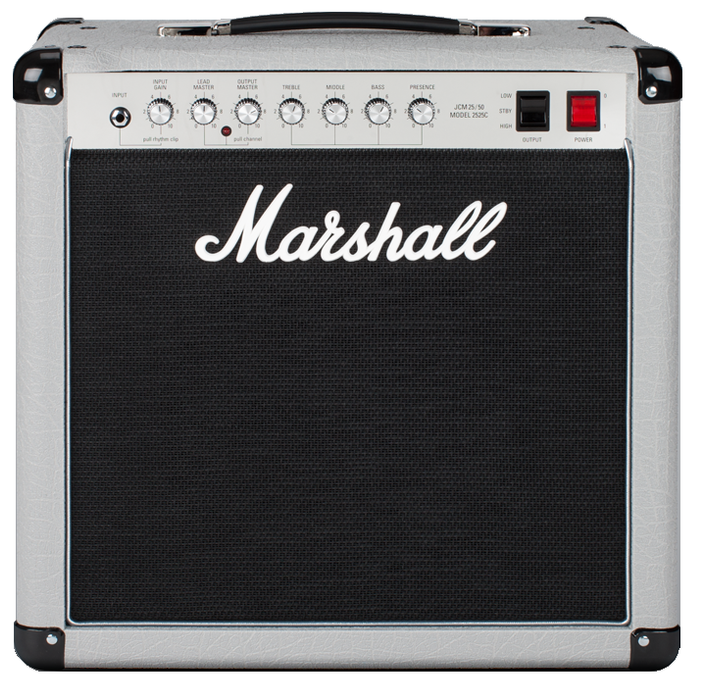 Marshall 2525C 5/25w Mini Jubilee Guitar Combo - Silver Vinyl - Display Model - Display Model