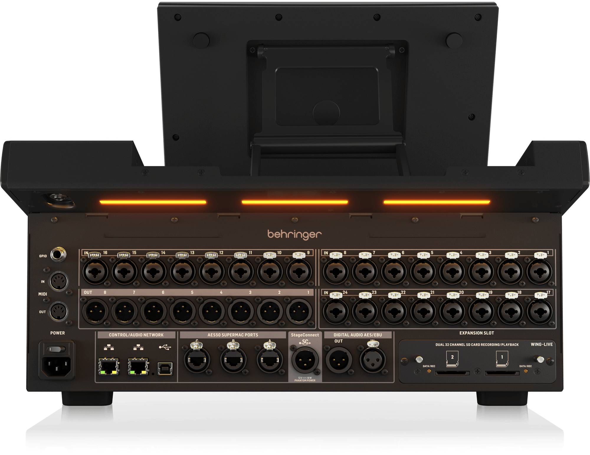 Behringer Wing Compact 48-Channel, 28-Bus Full Stereo Digital Behringer Wing Compact 48-Channel, 28-Bus Full Stereo Digital
