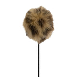 Danmar 8.5-Inch Furry Kick Drum Beater - Cheetah Head