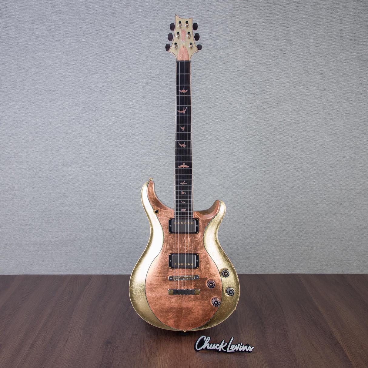 PRS Private Stock McCarty 594 Gold Foil Wings/Paua Body Purfling/Copper Foil Center Electric Guitar - #0409855