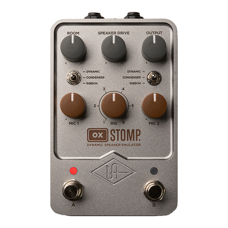 Universal Audio Ox Stomp Dynamic Speaker Emulator Effects Pedal - Mint, Open Box