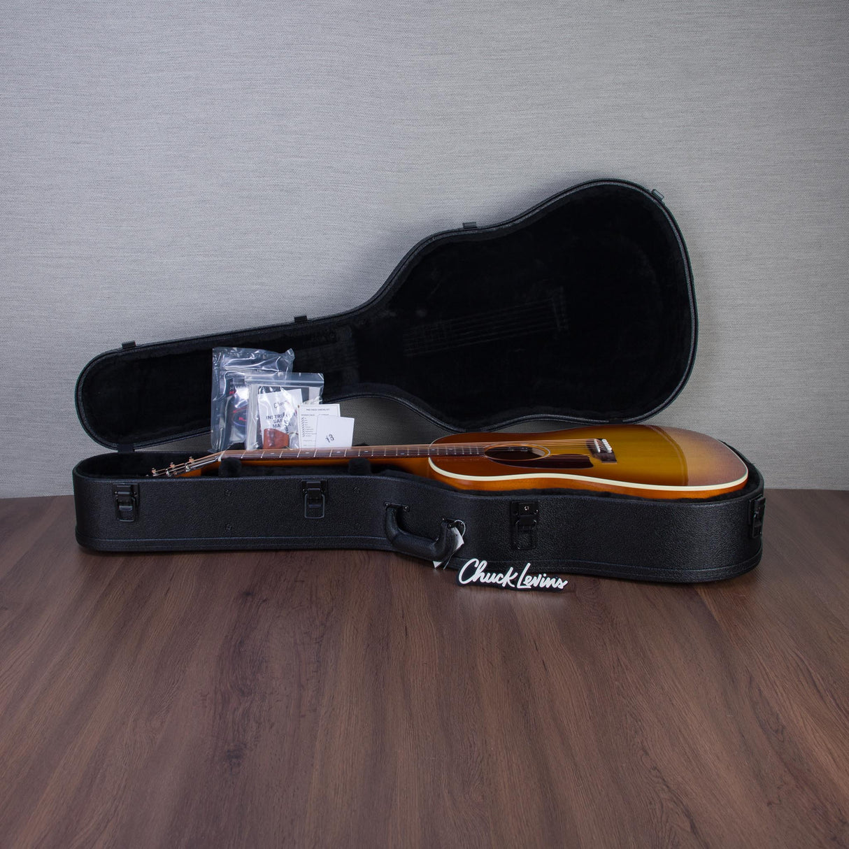 Gibson J-45 Standard Left-Handed Acoustic Electric Guitar - Heritage Cherry Sunburst - #22275122