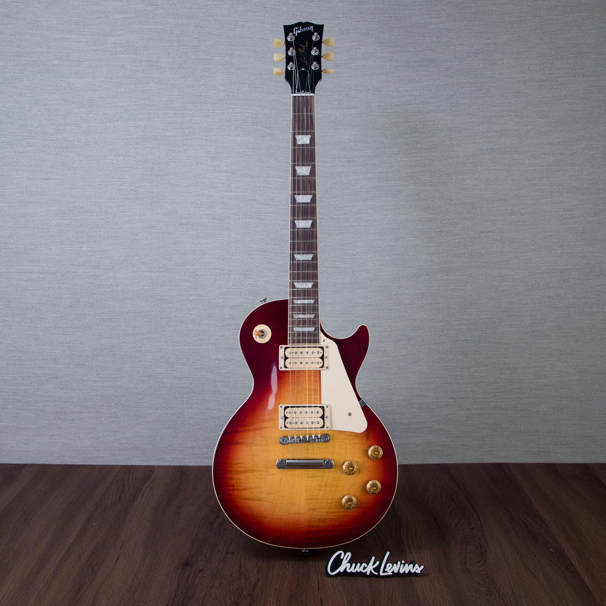 Gibson Les Paul Standard 50s Double Trouble Electric Guitar - Vintage Bourbon Burst - #226150205