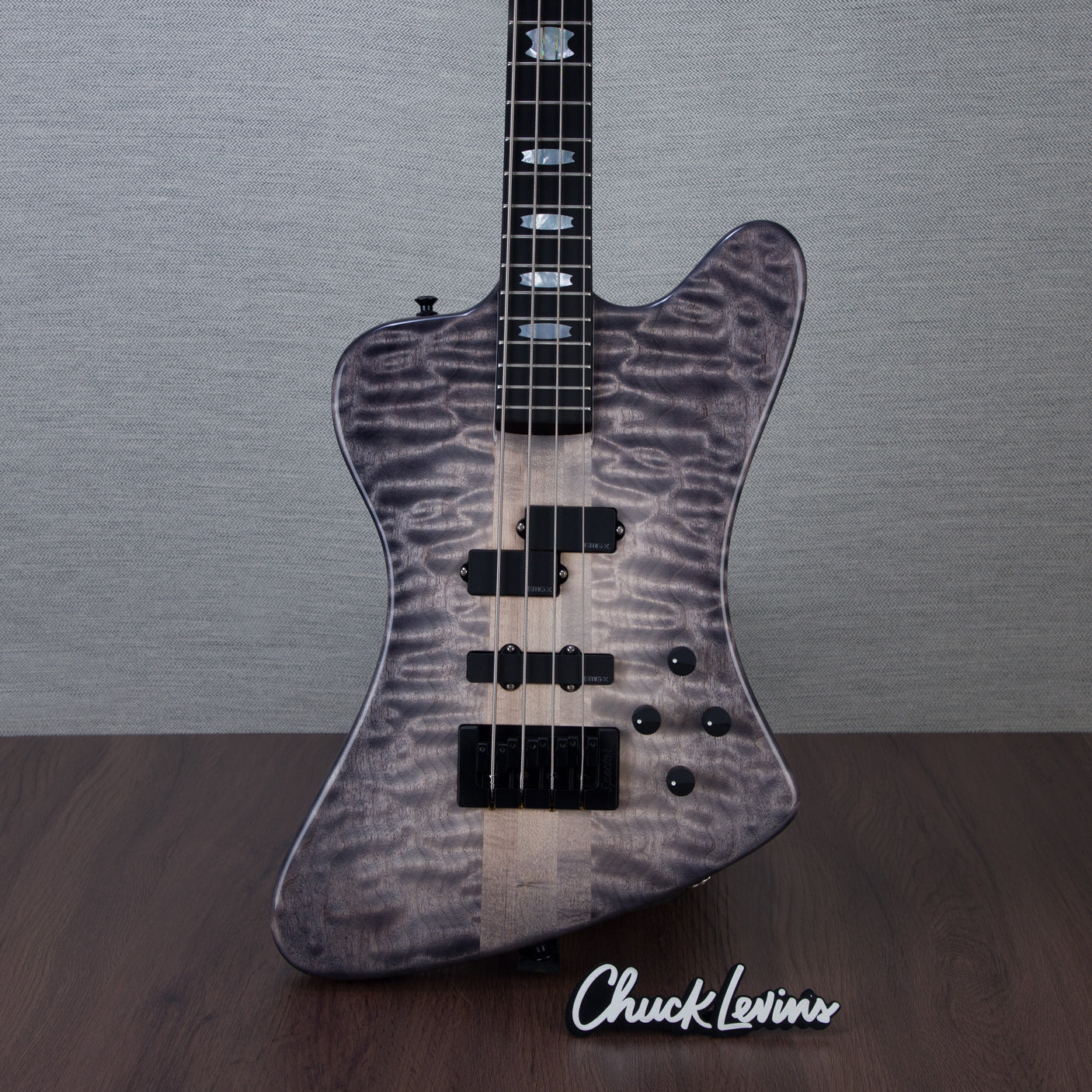 Spector USA NS-2X Electric Bass Guitar - Roswell Grey - CHUCKSCLUSIVE - #1892