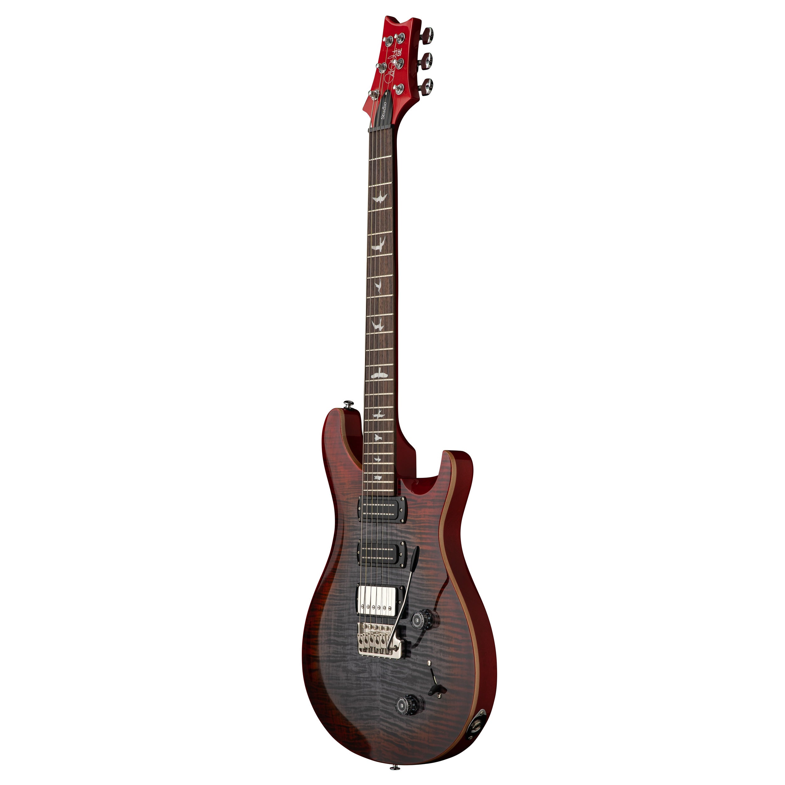 PRS SE Studio Electric Guitar - Charcoal Cherry Burst – Chuck