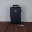 Marcus Bonna Compact Case for 2 A/Bb Clarinets - Black Leather, Silver Metal Logo
