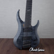Legator Ghost Super Shred Multiscale 8-String Electric Guitar - Satin Black Flame - #IM25060325