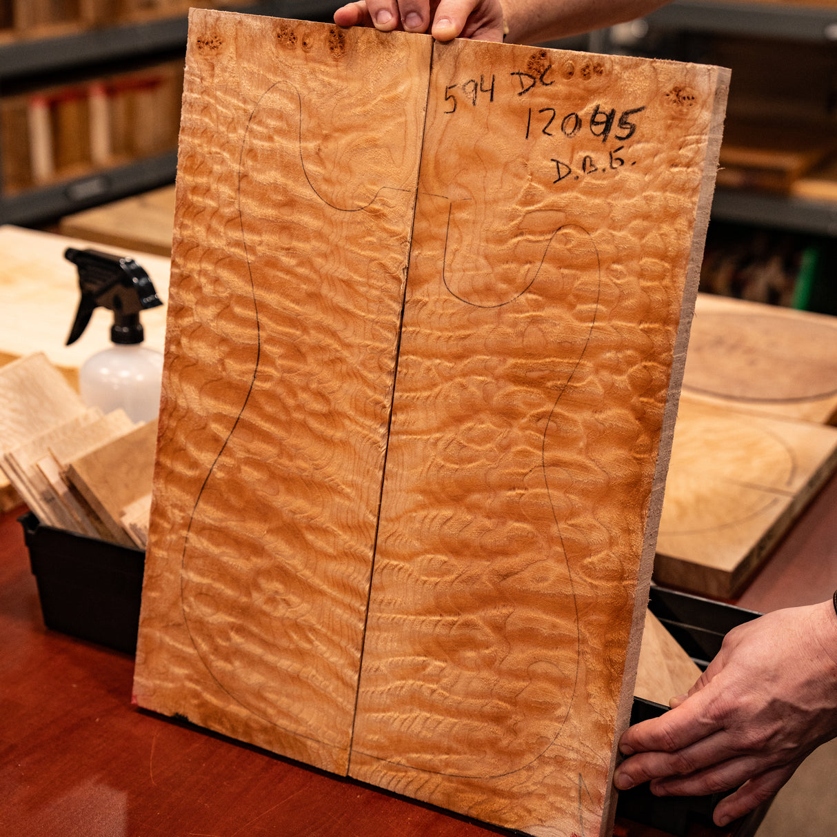 PRS Private Stock McCarty 594 Electric Guitar - Dragon's Breath Glow