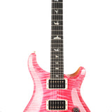 PRS Custom 24 10-Top Electric Guitar - Bonnie Pink With Natural Back