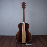 Taylor Custom Shop Grand Auditorium No Cutaway Lutz Spruce/Brazilian Rosewood Acoustic Electric Guitar - #1201206089