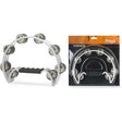 Stagg TAB-2 Plastic Cutaway Tambourine - White