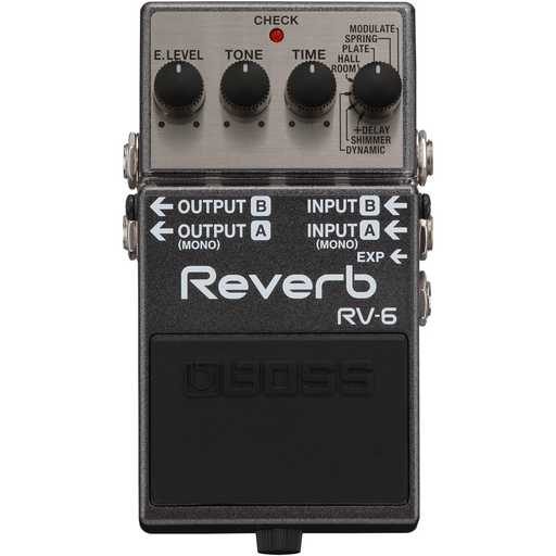 Boss RV-6 Digital Reverb Pedal