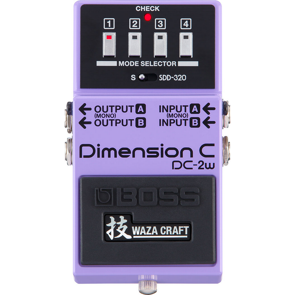Boss DC-2W Waza Craft Dimension C Spatial Processing Pedal - Mint, Open Box