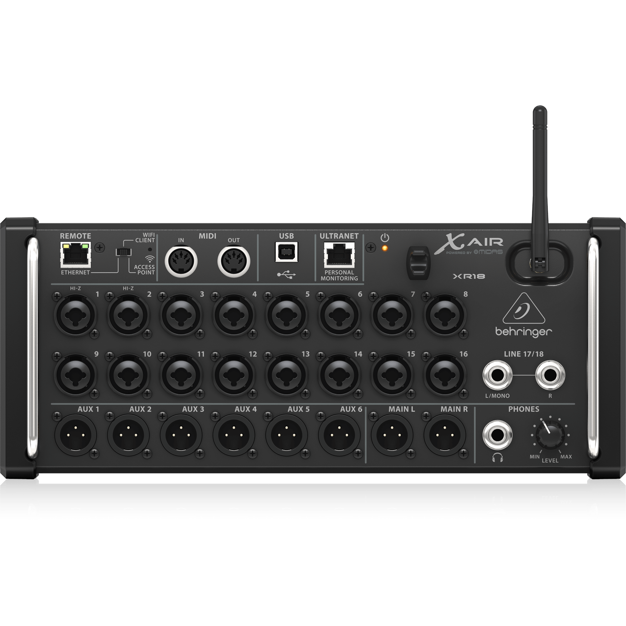 Behringer XR18 X Air Rack-Mounted Digital Mixer – Chuck Levin's