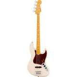 Fender American Professional Jazz Electric Bass Guitar, Maple Fingerboard - Olympic White