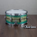 Tama 6.5 x 14-Inch Star Maple Snare Drum - Emerald Sea Curly Maple Burst