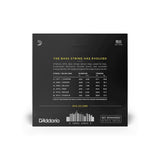 D'Addario NYXL32130MS Regular Light Multiscale 6-String Fanned Fret Bass Strings