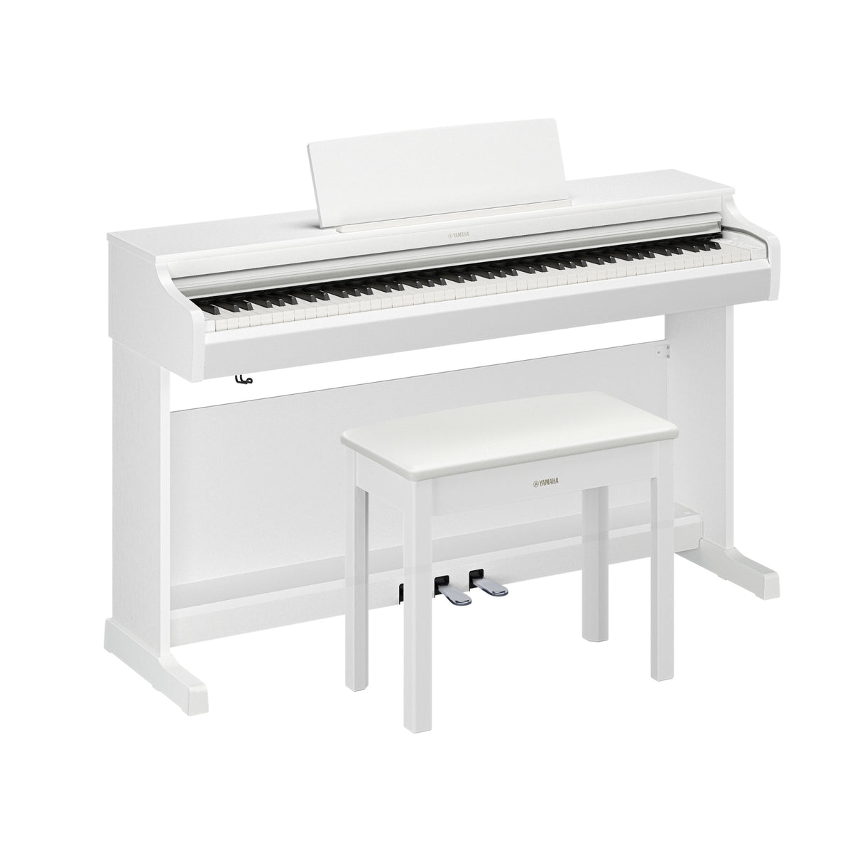 Yamaha Arius YDP166WH 88-Key Weighted Digital Piano - White