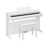 Yamaha Arius YDP166WH 88-Key Weighted Digital Piano - White