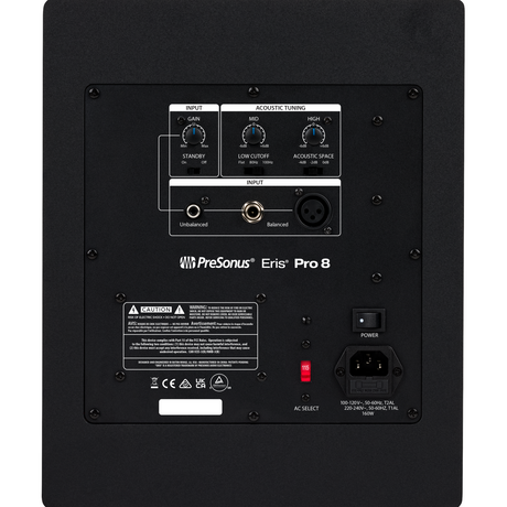 PreSonus Eris Pro 8 Active Coaxial 8-Inch Two-Way Studio Monitor