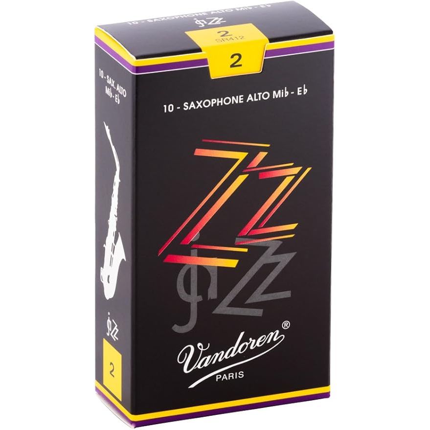 Vandoren ZZ 10-Pack Alto Saxophone Reeds - 2