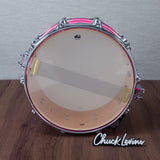 DW 6.5 x 14-Inch Collector's 333 Maple Snare Drum - Neon Hot Pink