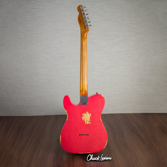 Fender Custom Shop 52 Telecaster HS Heavy Relic Electric Guitar - Watermelon King - CHUCKSCLUSIVE - #R125952