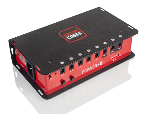 Gator GTR-PWR-8 Pedal Board Power Supply With 8 Isolated Outputs