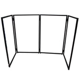 ProX XF-4X3048BMK2 4 Panel DJ Facade Black Panels with Carry Bag with 4 Black & 4 White Scrims