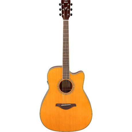 Yamaha FGC-TA Transacousitc Acoustic Electric Guitar - Vintage Tint
