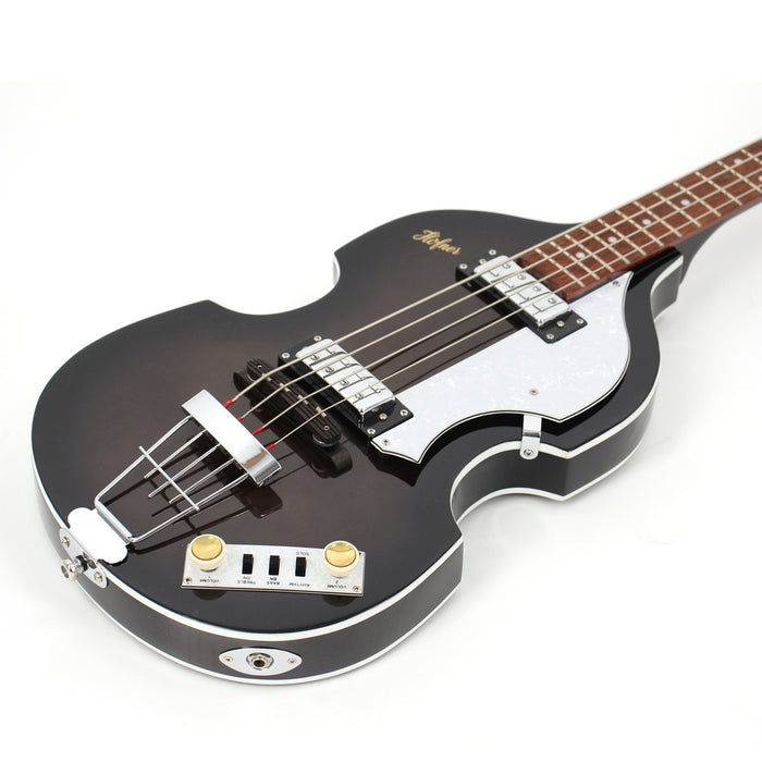 Hofner Ignition Series Violin Bass - Transparent Black