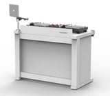 ProX XFH-HUMPTERB3WH WHITE B3 Workstation Quick Folding DJ Controller Turntable CD-J Facade Table