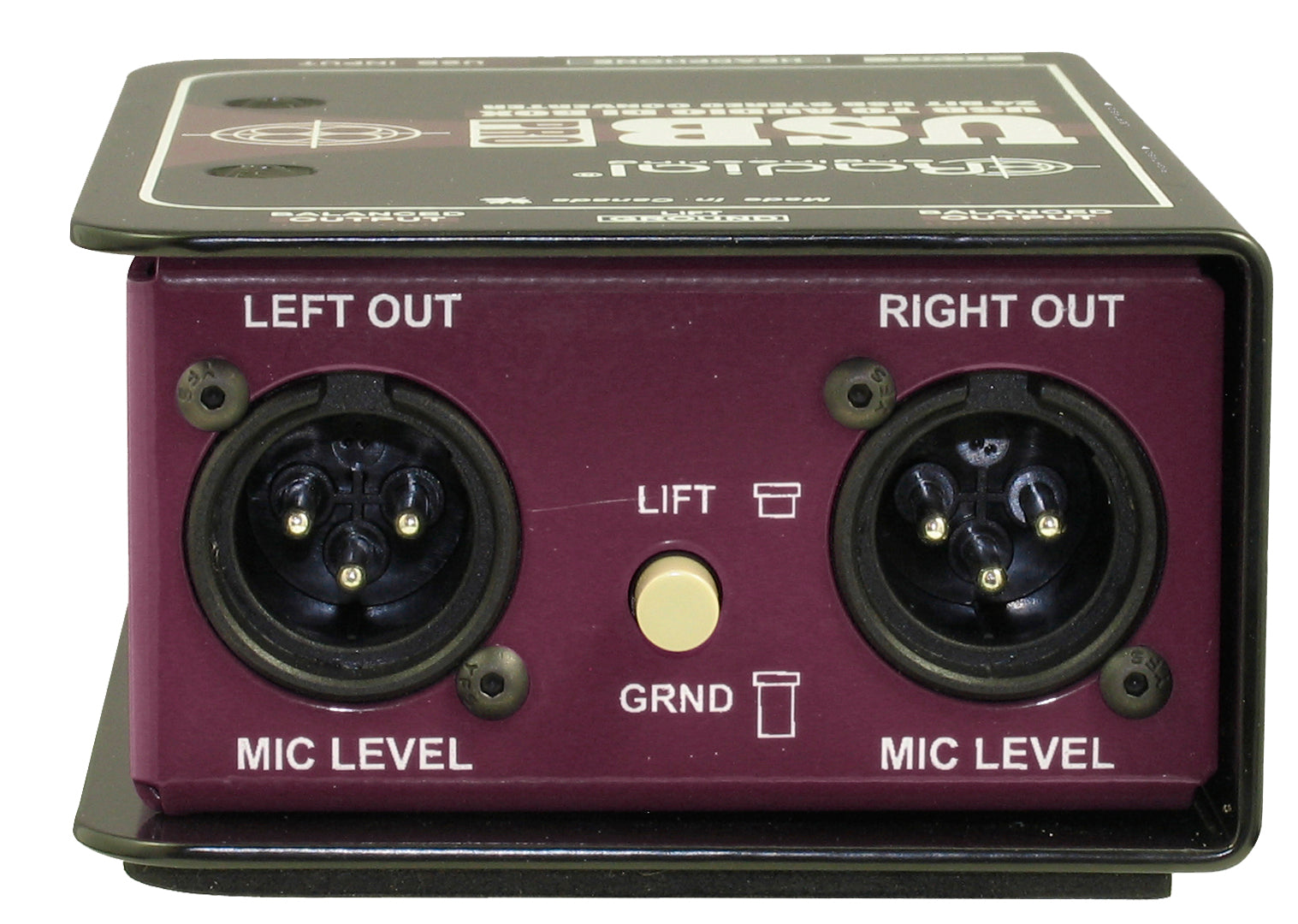 Radial Engineering USB-Pro Stereo USB Laptop DI Box – Chuck Levin's ...