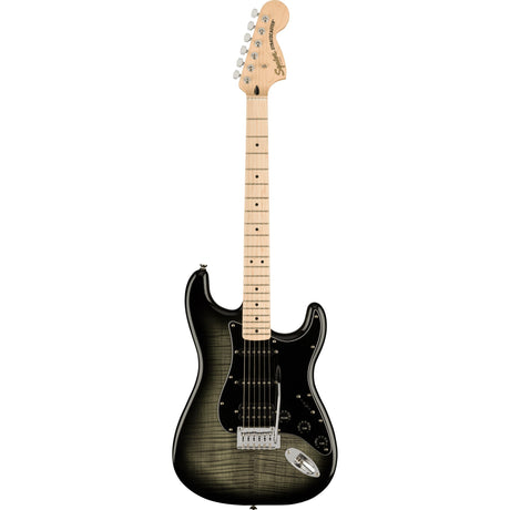 Squier Affinity Stratocaster FMT HSS Electric Guitar - Black Burst - New