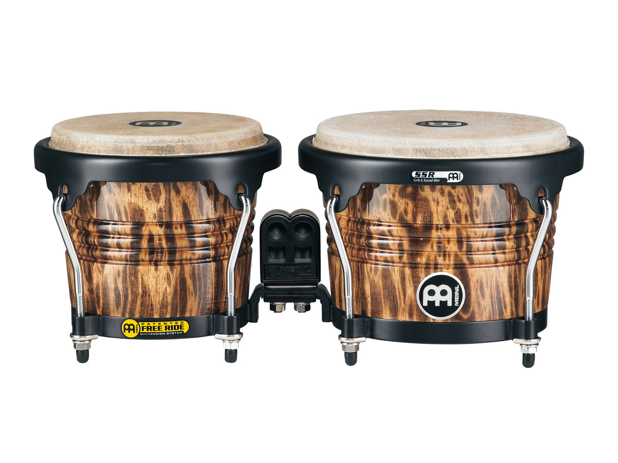 Meinl FWB190LB Marathon Designer Series Bongos Leopard Burl