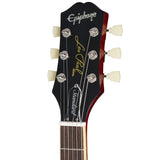 Epiphone Les Paul Standard 50's Figured Top Left Handed Electric Guitar - Washed Cherry Sunburst