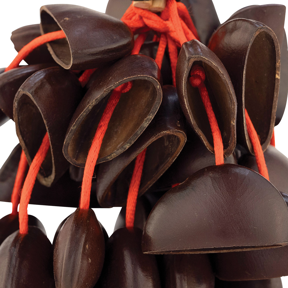 Pearl Bendo Nut Shaker with Rope Handle