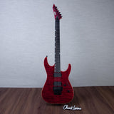 ESP USA M-II DX Electric Guitar - See-Thru Black Cherry - #US26098