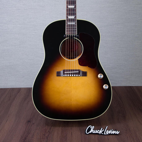 Gibson J160-E Original Mahogany/Spruce Acoustic Electric Guitar - Vintage Sunburst - #23395018