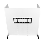 Gator Frameworks GFW-DJFACADE-TVM DJ Facade with TV Mount