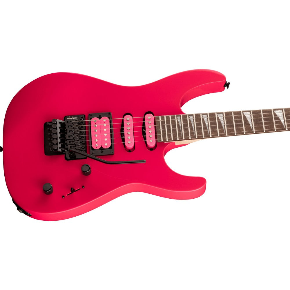 Jackson X Series Dinky DK3XR HSS Electric Guitar - Neon Pink - New