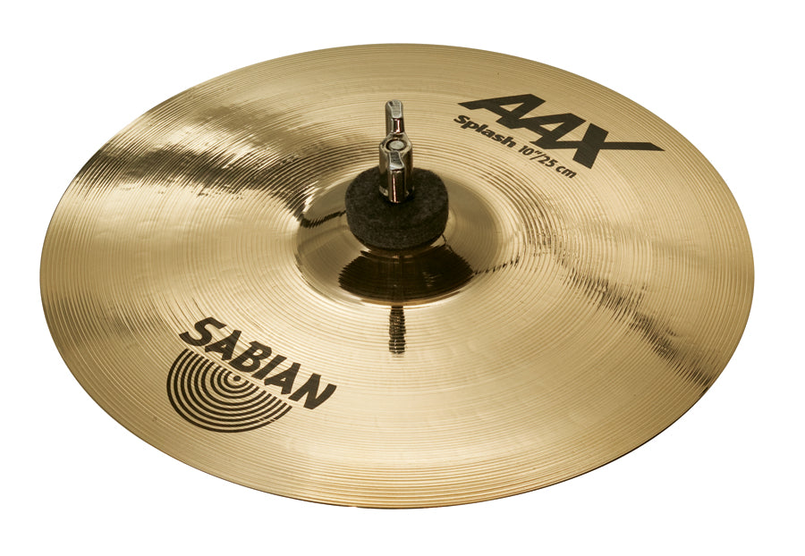Sabian 10" AAX Splash Cymbal Brilliant Finish - New,10 Inch