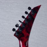 Jackson Custom Shop Warrior Electric Guitar - Snake Skin Red - #J11248