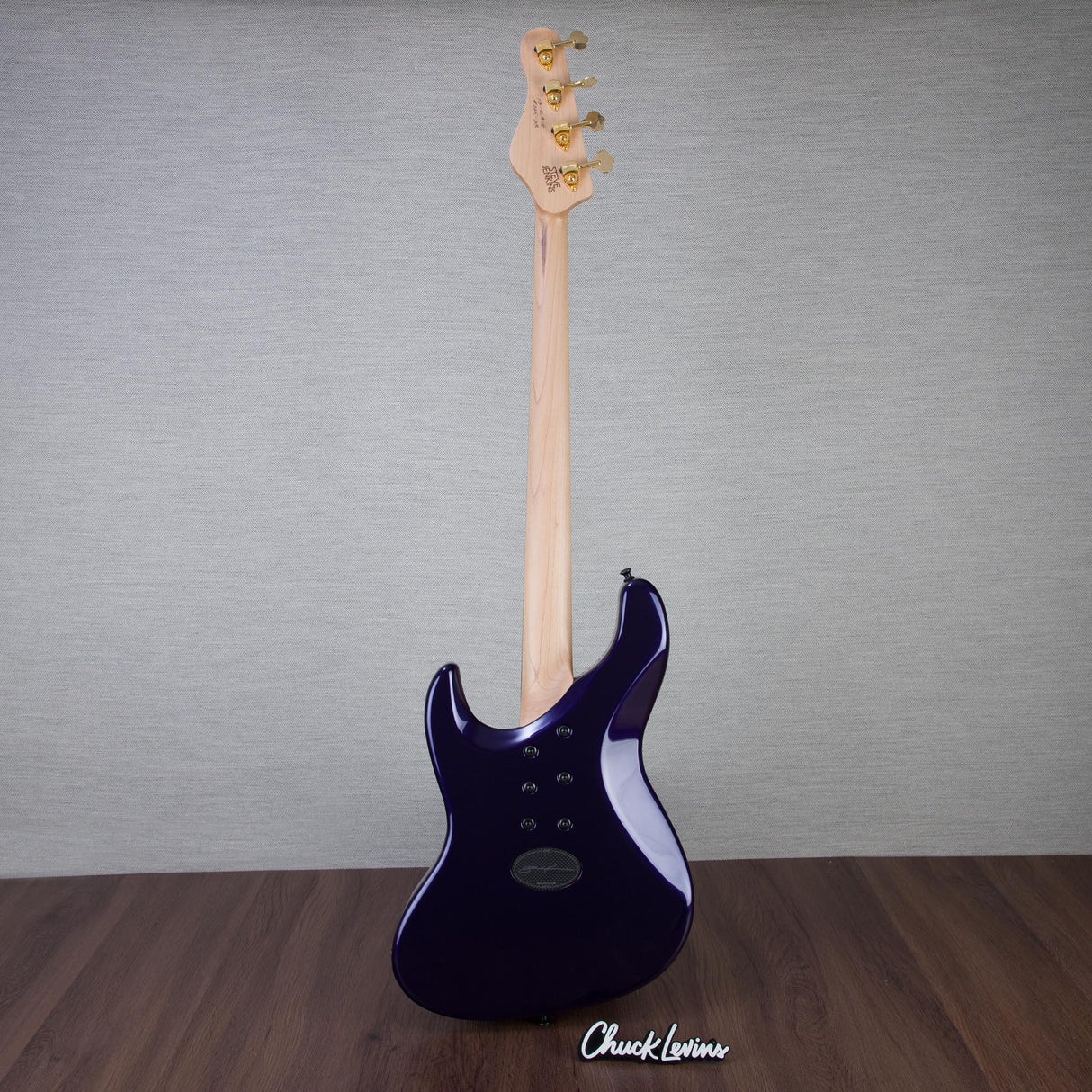 Brubaker USA Steve Jenkins JXB-4 Signature Electric Bass Guitar - Midnight Blue Gloss - #045-23
