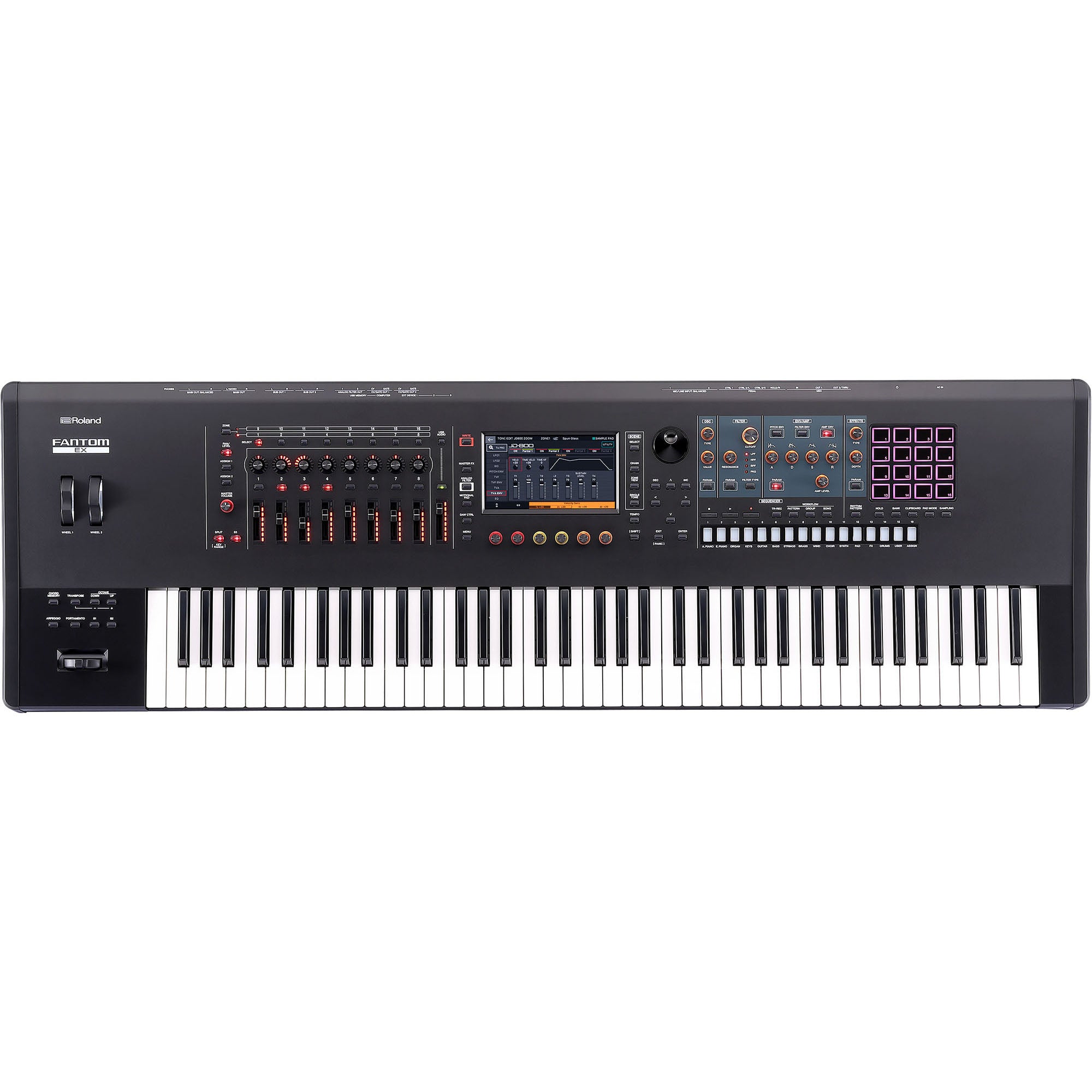 Roland Fantom 7 EX 76-Note Synthesizer – Chuck Levin's Washington