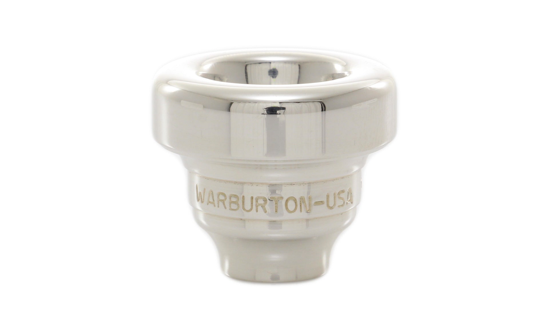 Warburton 3MC Trumpet Mouthpiece Top - Silver Plated Brass – Chuck